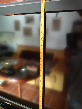 TV Sony Bravia 42 Negra con mando