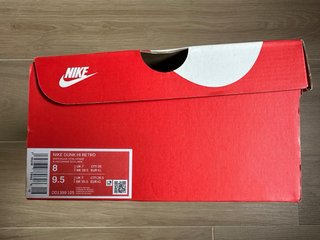 Zapatillas Nike Dunk High Panda Talla 41
