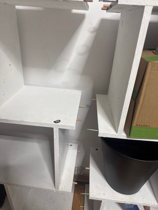 Estantería modular blanca