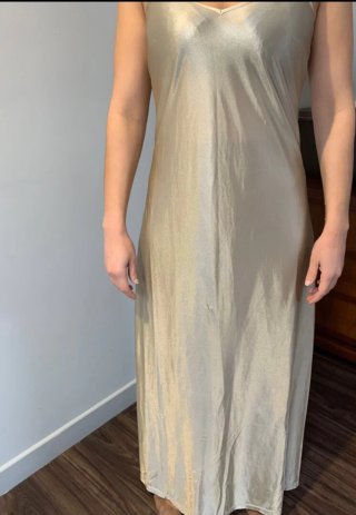 Vestido estampado talla S