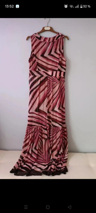 Vestido estampado talla S