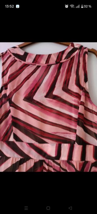Vestido estampado talla S