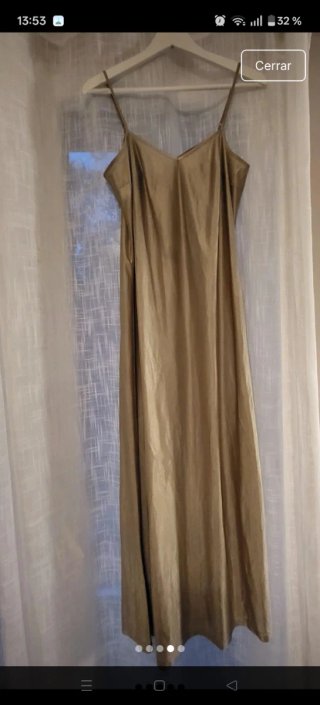 Vestido estampado talla S