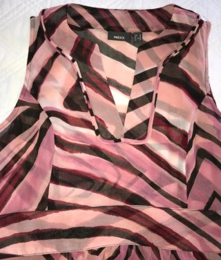 Vestido estampado talla S