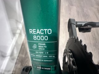 Bicicleta de carretera Merida reacto 8000