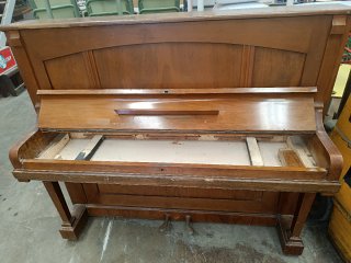 Piano Antiguo Decoración Atrezzo