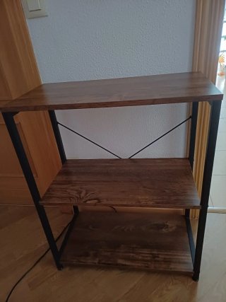 Mesa comedor wengue y cristal