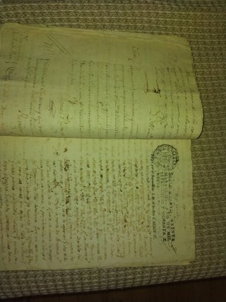Documento Año 1788 Josef de Villanisencio