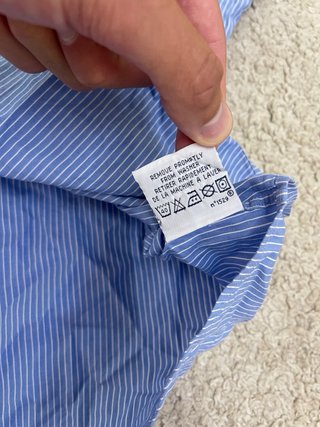 Camisa Polo Ralph Lauren Azul Rayas Talla XL
