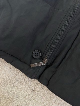 Chaqueta Burberry Negra con Cuadros Clásicos