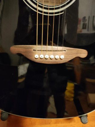Chitarra Acustica Elettrificata SX Nera - Cutaway