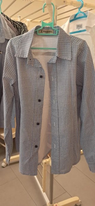 Camicia a pois 9 anni