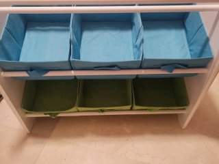 Armario Organizador Infantil 6 Cajas