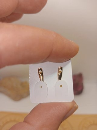 Pendientes Xuping Oro Laminado Elegantes