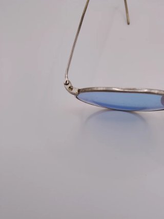 Gafas de sol Vintage Montura Flexible Azul/Plata