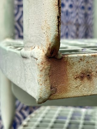Escalera caracol acero galvanizado