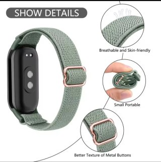 2 correas elasticas Xiaomi Smartband 8-9-10
