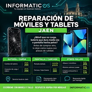 Reparación Móviles y Tablets Jaén