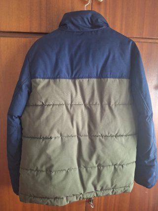 Plumífero Springfield azul y verde