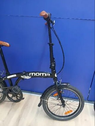 moma bikes plegable negra