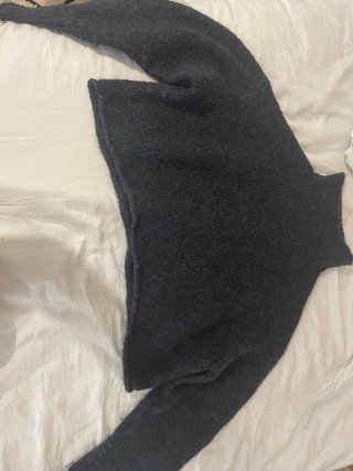 Jersey Zara Negro Manga Larga