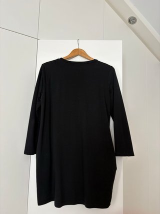 Vestido Teria Yabar Negro Lazos