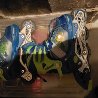 Patines en línea con luces