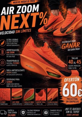 Nike Air Zoom Next% - TODOS LOS MODELOS 2026
