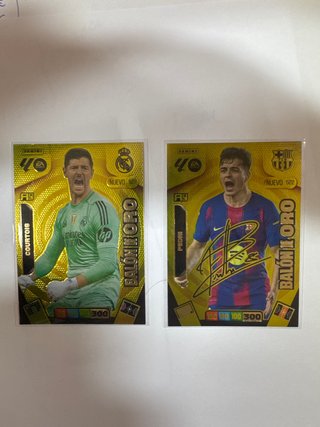 Panini Adrenalyn 25/26 Balón de Oro Pedri firma..