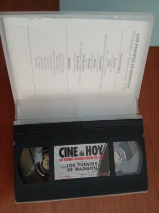 Cinta VHS Los Puentes de Madison