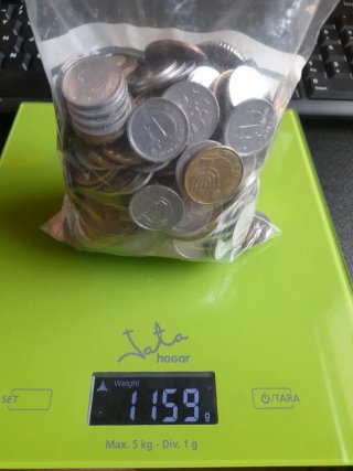 Lote variado monedas mundo
