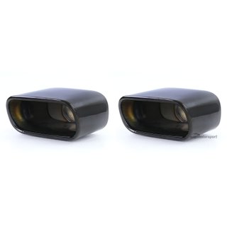 COLAS DE ESCAPE DEPORTIVAS PARA BMW X5 E53 NEGRO BRILLANTE