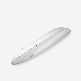 Tabla Surf Híbrida Caqui Resina 6'4 40 L 3 Quillas