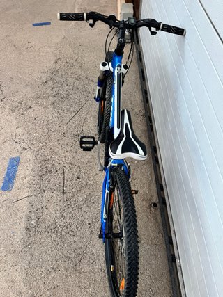 Bicicleta Trek MTB 26 Azul y Blanca