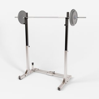 Rack Musculación 120 kg Plegable 2 s Ultracompacto