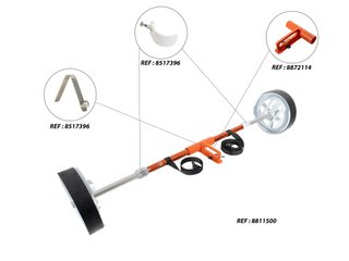 Carrito Transporte SUP/Kayak Ultracompacto