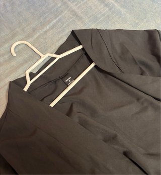 Camisa Kimono Negra Talla M