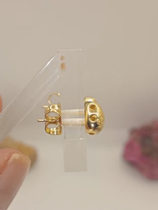 Pendientes Corazón Oro Laminado Xuping