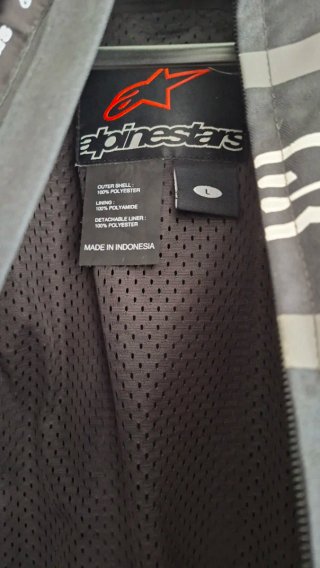 Chaqueta Moto Alpinestars T - Gasoline Talla L