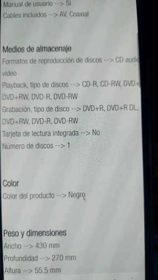LG RH735T Grabador DVD 500GB HD Twin Tuner