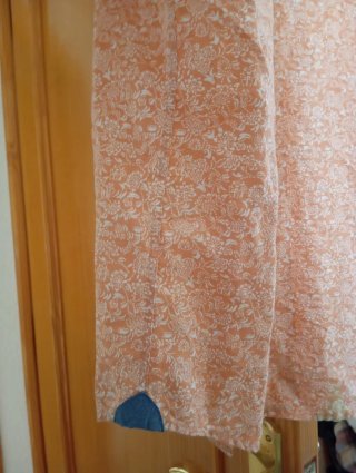 Camisa Sfera Naranja Estampada Talla L