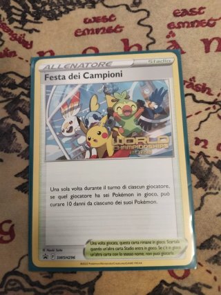 Pokémon TCG Promo Mundial 2022 -Festival Campeones
