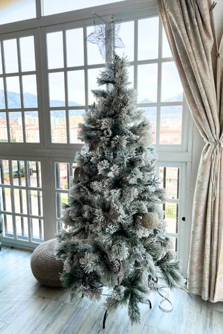 Árbol de Navidad Nevado 180cm