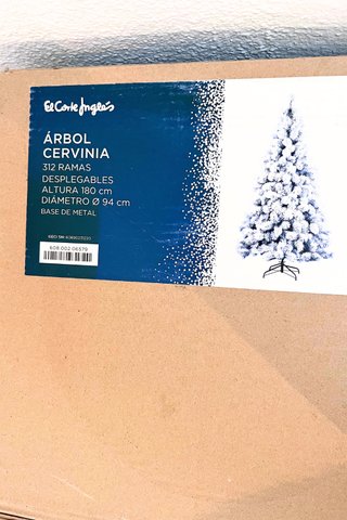 Árbol de Navidad Nevado 180cm