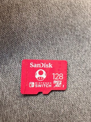 Tarjeta microSD SanDisk 128GB Nintendo Switch