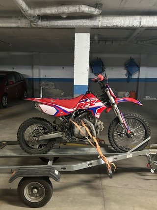 Pit Bike Roan 125 RFZ Roja y Blanca