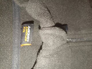 Chaqueta Polar Negra