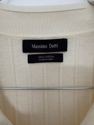 Massimo Dutti Polo Beige Talla M