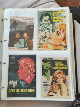 Álbum programas cine 60s/70s - Carteles Películas