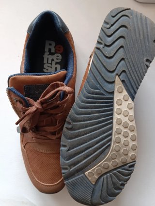 Zapatos Refresh Hombre Talla 41 Marrones